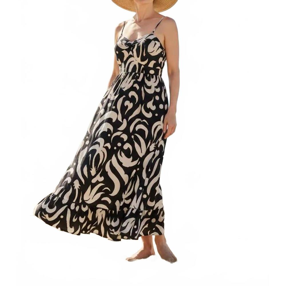 NEW KLD. SIGNATURE allison midi dress in black